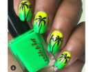 Giallo e lime con palme