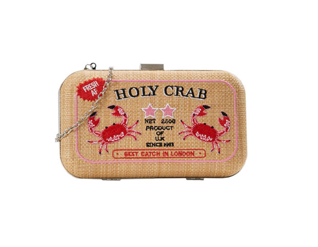 Clutch ricamata