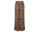 Pantaloni a palazzo stampa animalier
