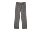 Pantaloni check con risvolto