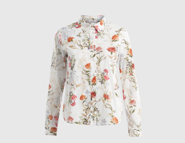 Camicia a fiori