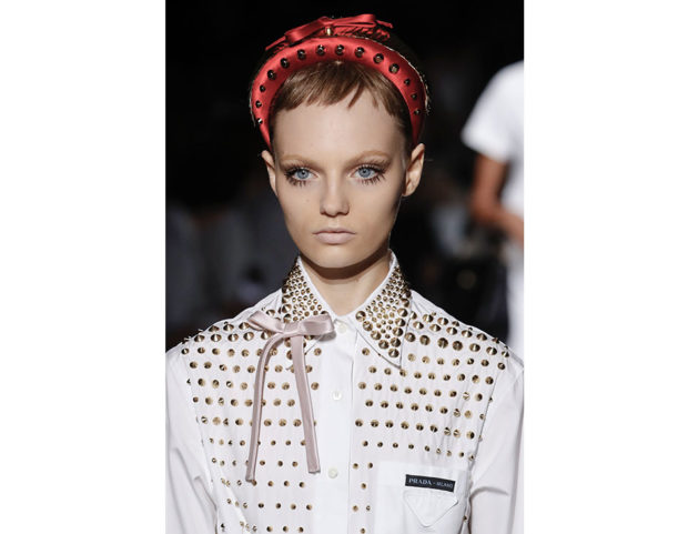 Labbra nude opace da Prada. Photo credit: Francesca Merlo Labbra nude opace da Prada. Photo credit: Francesca Merlo