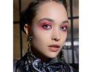 Trucco occhi rosa fluo