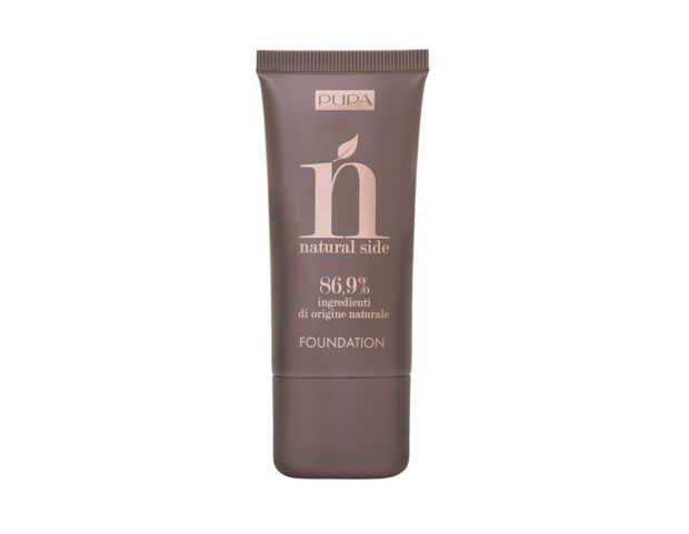 Alta percentuale di ingredienti di origine naturale, con SPF