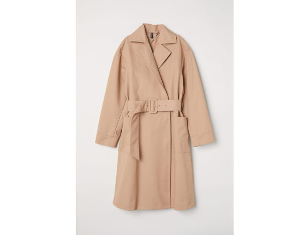 Trench in misto cotone