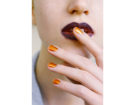 Manicure arancio