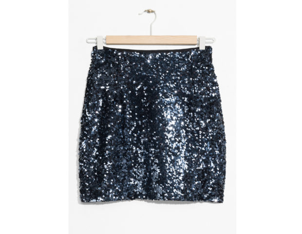 Minigonna in paillettes
