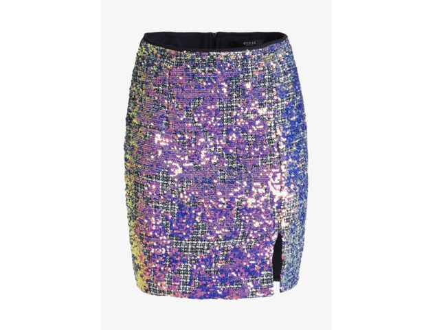 Minigonna in paillettes