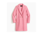 Cappotto a doppiopetto rosa confetto