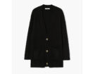 Maxi cardigan di lana