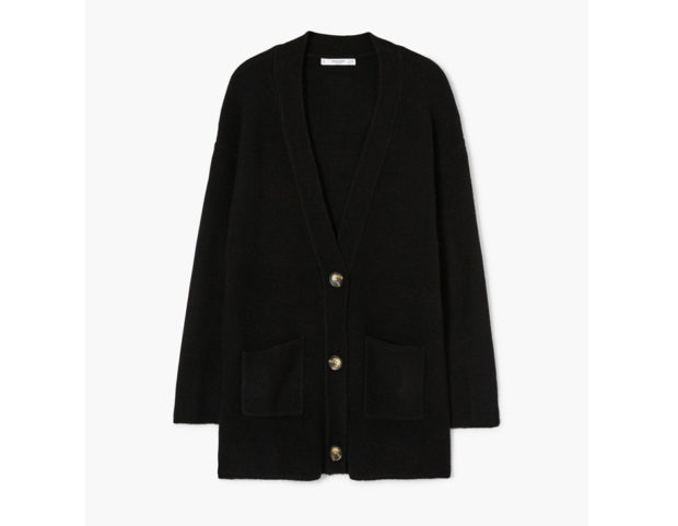 Maxi cardigan di lana