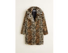 Cappotto leopardato pelliccia