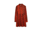 Vestito con stampa animalier