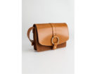 Gold Ring Leather Bag