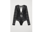 Body in pizzo a perizoma