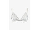 Reggiseno a triangolo argentato