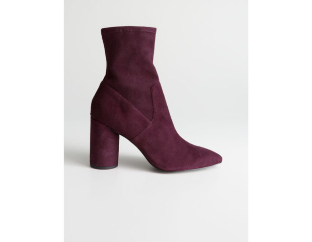 Suede Sock Boots