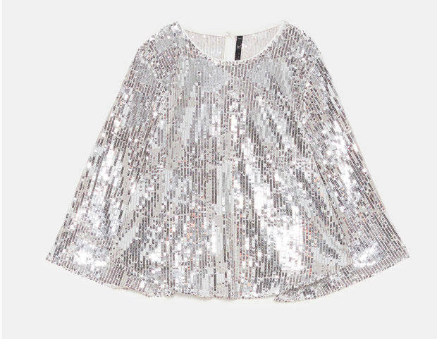 Top di paillettes