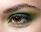 Smokey eyes verde