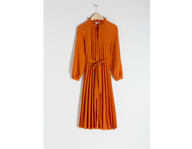 Midi Dress a pieghe