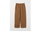 Pantaloni ampi in twill