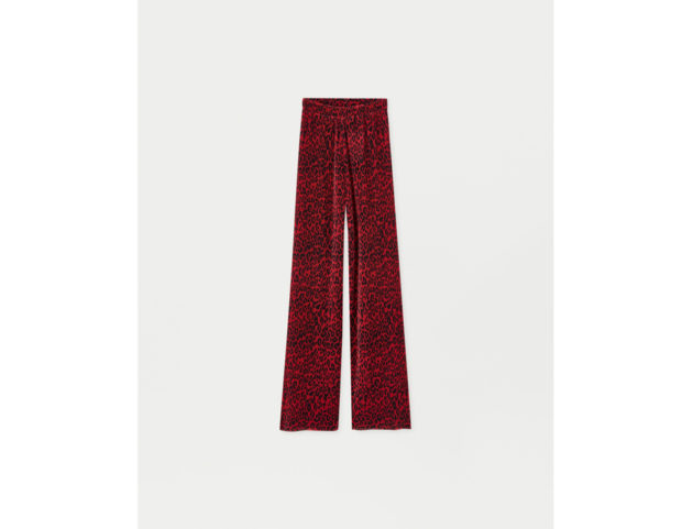 Pantaloni palazzo plissettati