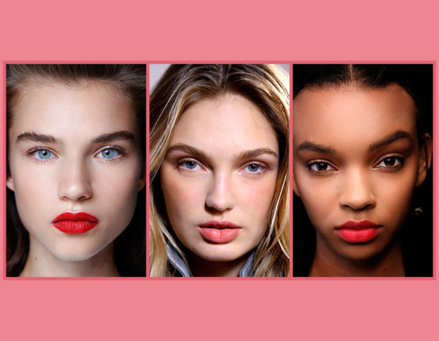 I colori di rossetto per la Primavera 2019 si ispirano alla natura in fiore, con colori saturi e brillanti! Sfoglia la gallery per scoprire tutte le tendenze! (Collage di Francesca Merlo)