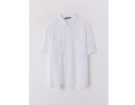 Camicia morbida bianco ottico