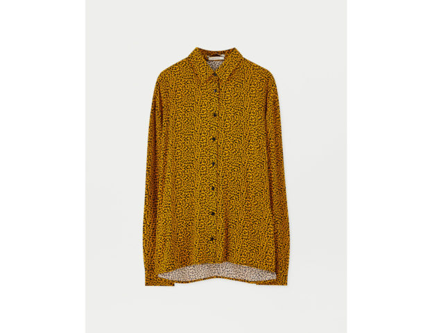 Camicia leopardata colorata