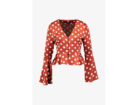 Camicetta con stampa a pois
