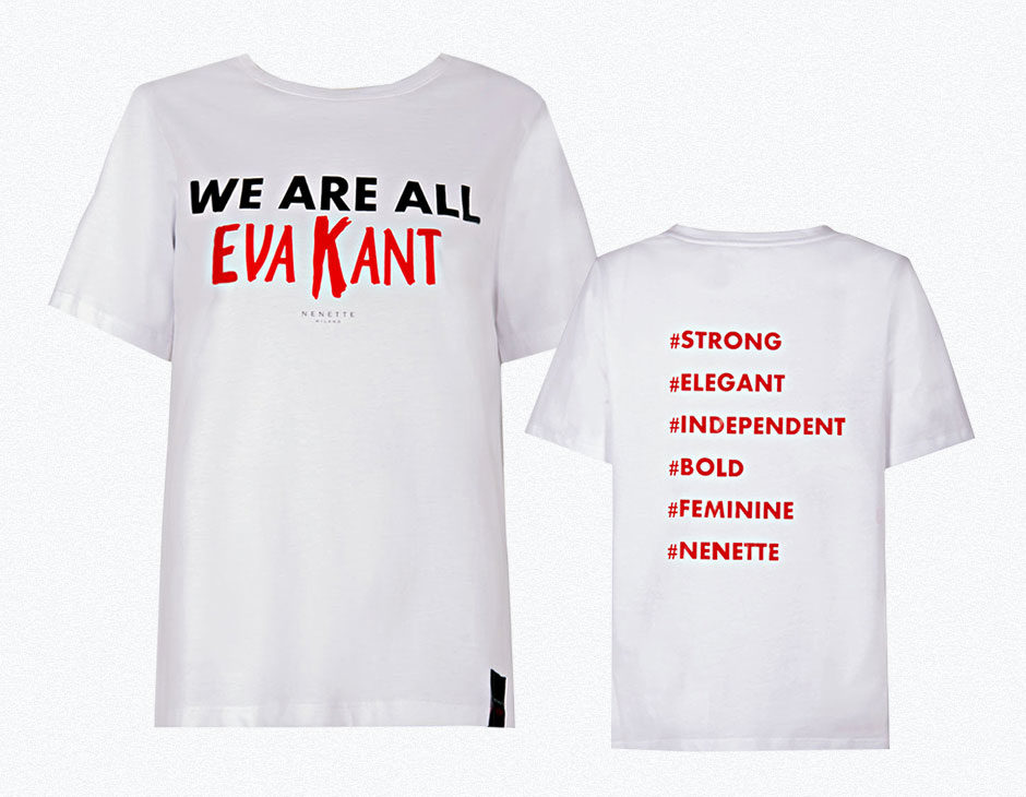 t-shirt we are all eva kant