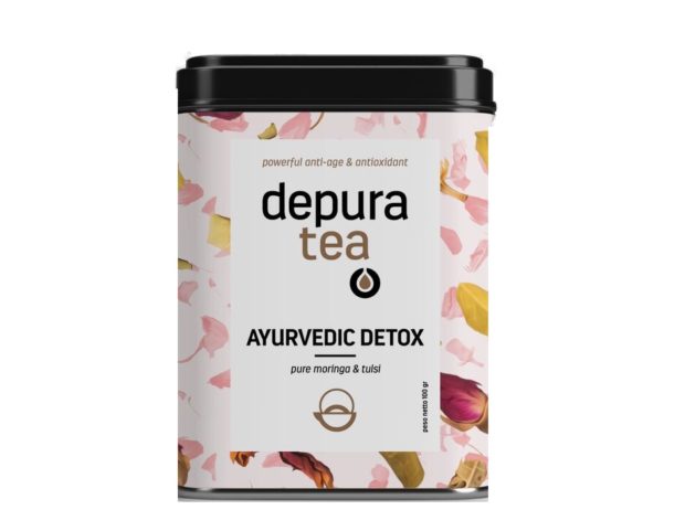 Tisana depurativa detossinante per il fegato a base di Moringa e Tulsi,
