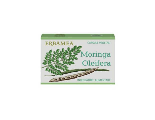 Integratore con estratto secco dei semi di moringa,