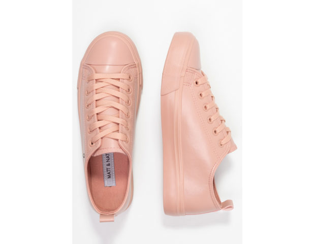 Sneakers basse effetto lucido