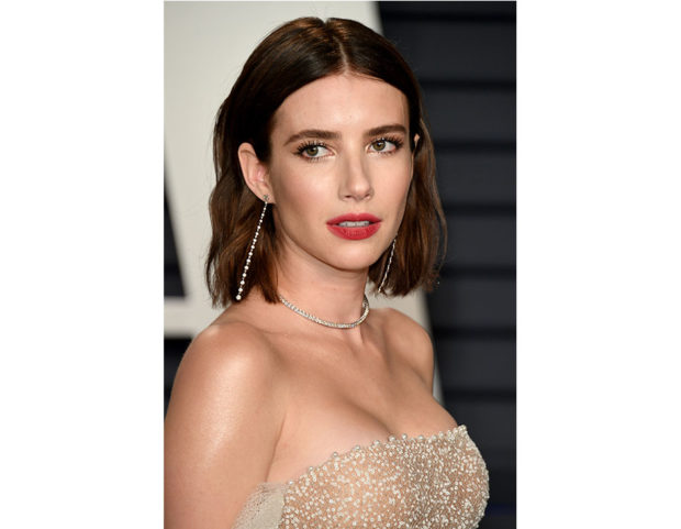 Il bob mosso di Emma Roberts. Photo credit: Getty Images