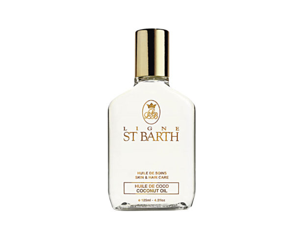Olio di cocco su pelle e capelli