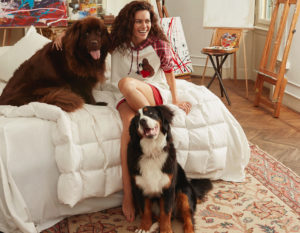 La collezione pigiami di Twinset U&B by Paola Turani: per chi ama pois, check e cani!