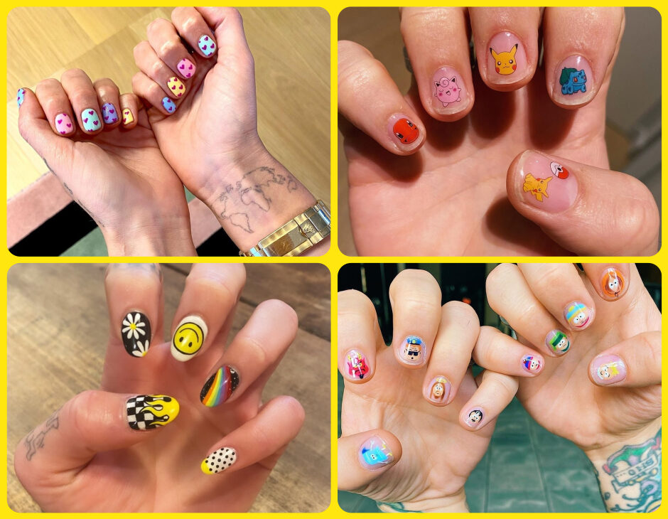 nail art estate 2020 Chiara Ferragni Fedez Dua Lipa