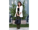 SERENA ROSSI total look Salvatore Ferragamo