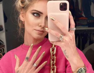 Nail art Chiara Ferragni