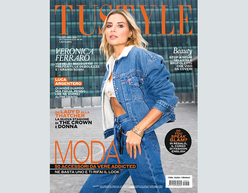 Veronica Ferraro in copertina su Tustyle