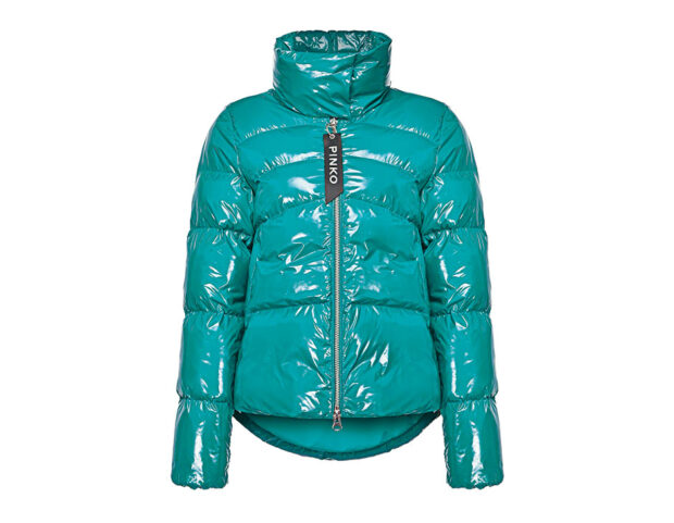 piumino-verde-pinko