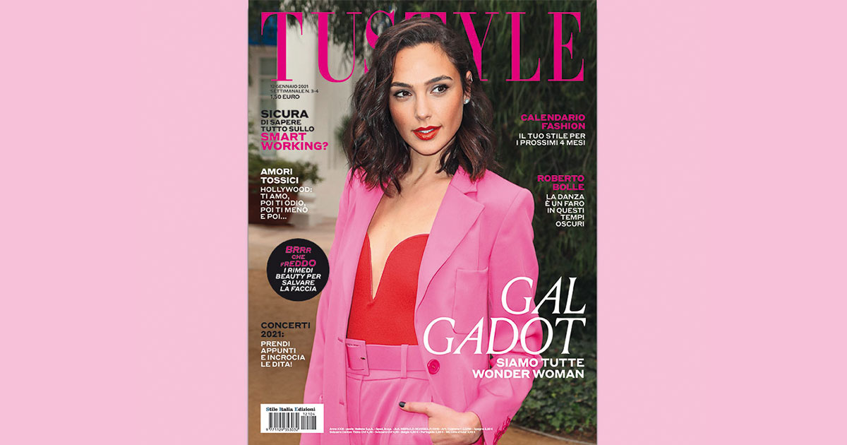 Gal Gadot in copertina su Tustyle. In edicola e su tutti i device - Tu