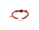 TITA’ BIJOUX braccialettino cuore cordino rosso