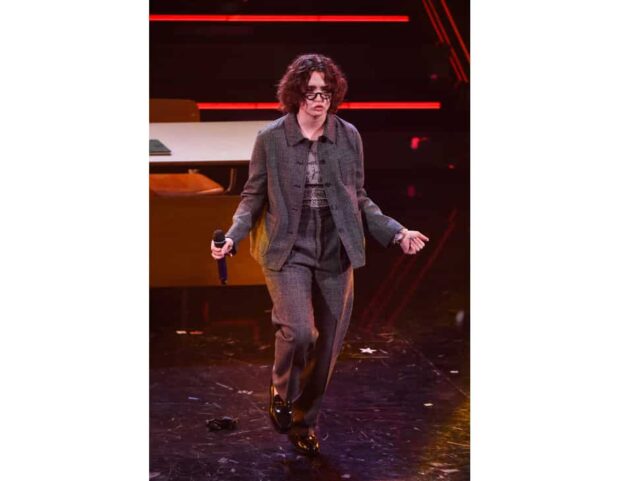 madame 3 serata sanremo 21 dior