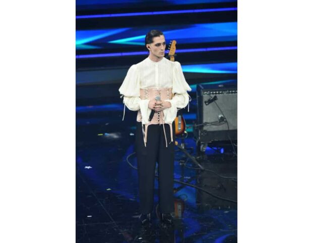 maneskin damiano etro sanremo 2021