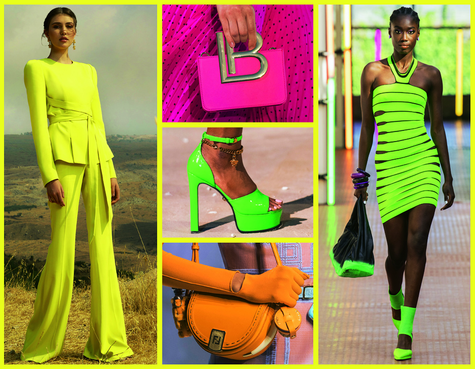 Tendenza fluo i colori accesi conquistano il guardaroba P E 2021