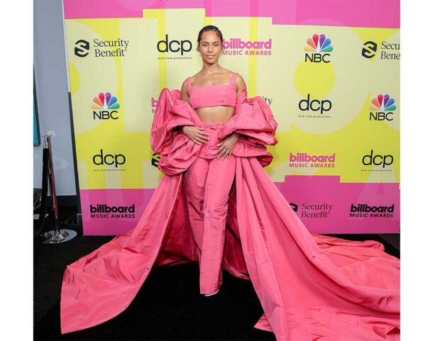 BBMAs 2021 ALICIA KEYS IN VALENTINO