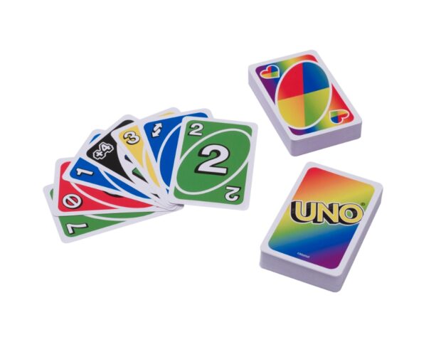 Carte da gioco Uno pride