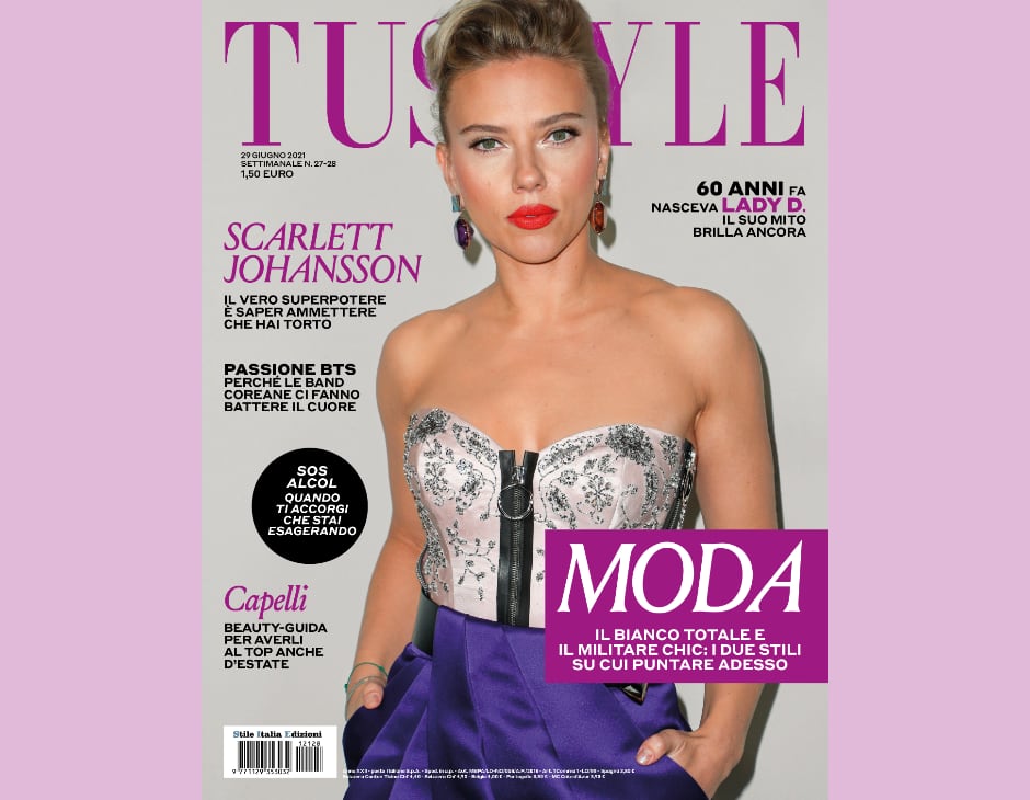 Scarlett Johansson in copertina su Tustyle